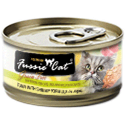 Fussie Cat Premium Tuna with Shrimp Canned 24/2.82oz Fussie Cat, Premium, Tuna, Canned, shrimp